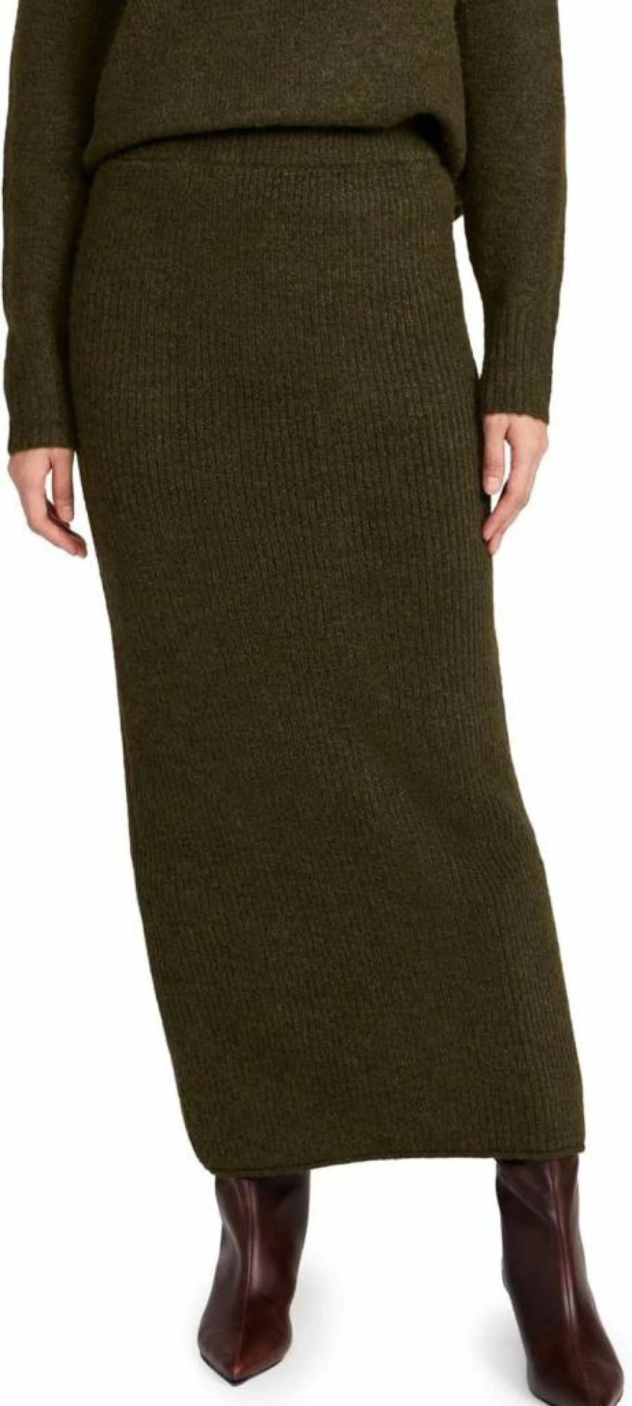 Line & Dot Women's Heart Print Skirt - Stylish Floral A-Line Midi Skirt for Women