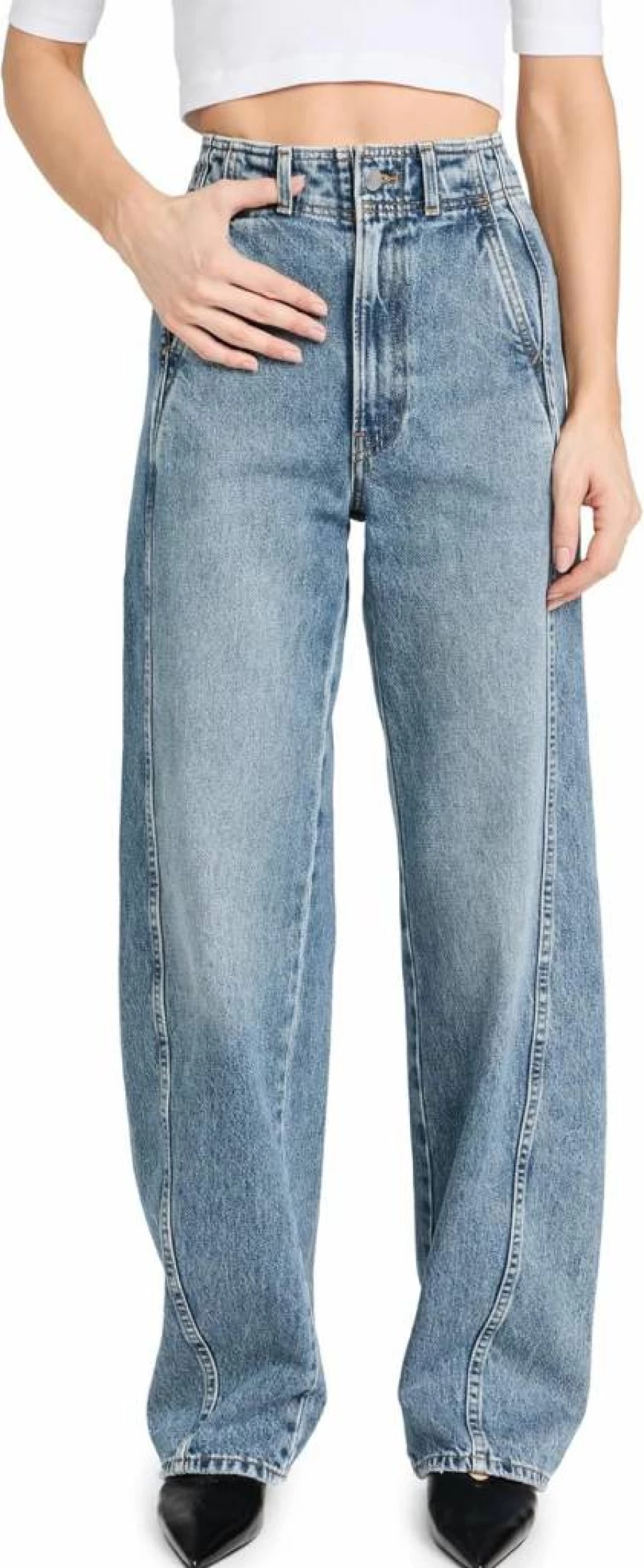 Apiece Apart Women's Meridian Jeans - High-Quality Denim for Stylish Comfort