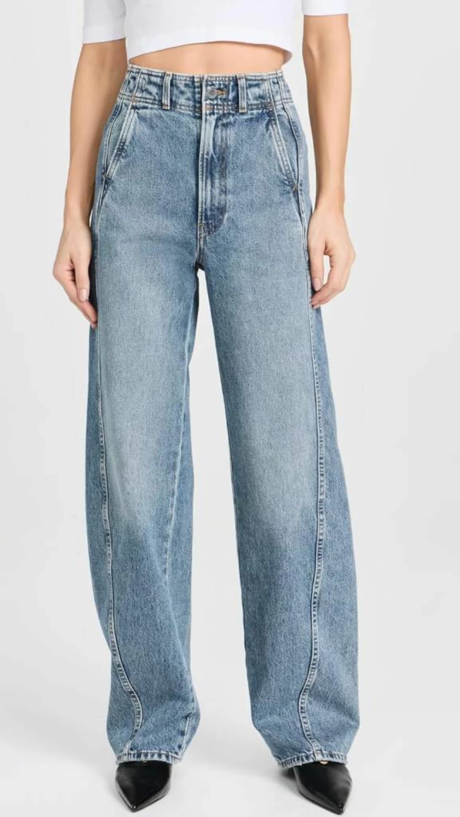 Apiece Apart Women's Meridian Jeans - High-Quality Denim for Stylish Comfort