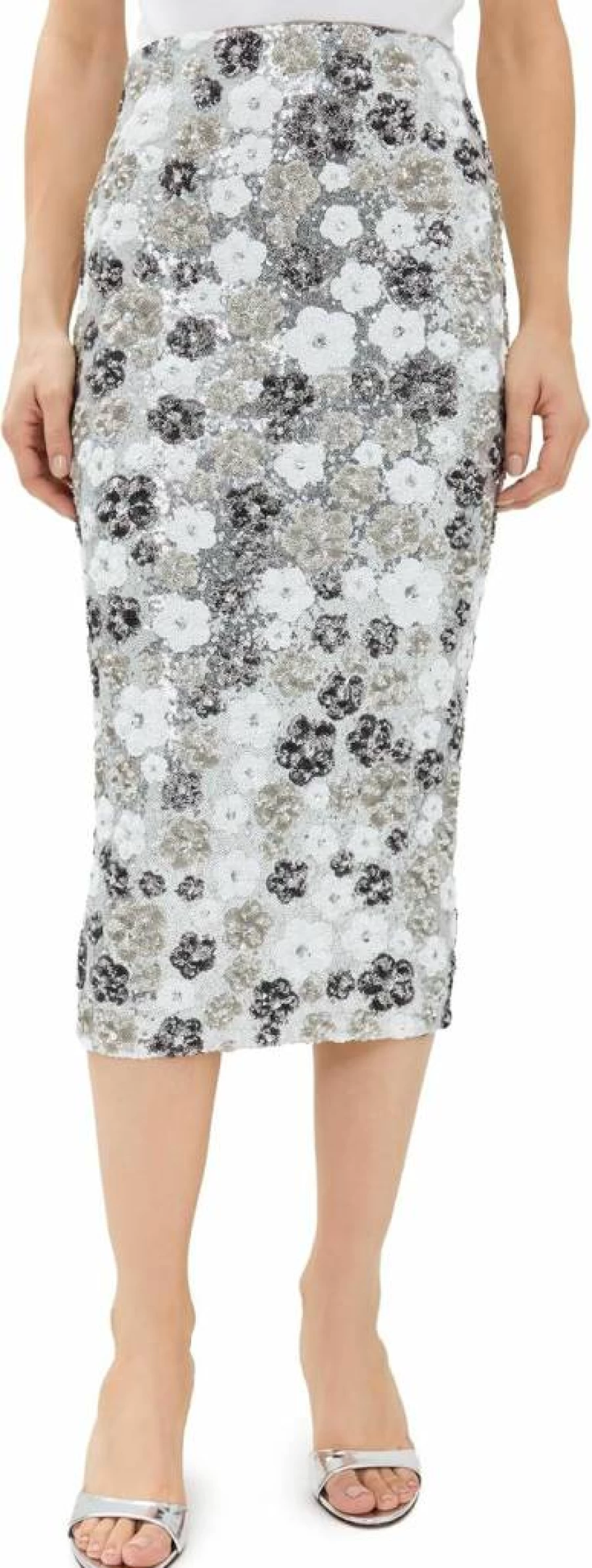 Le Superbe Women's Winter Liza Skirt - Elegant Garden-Inspired Design for Cold Weather