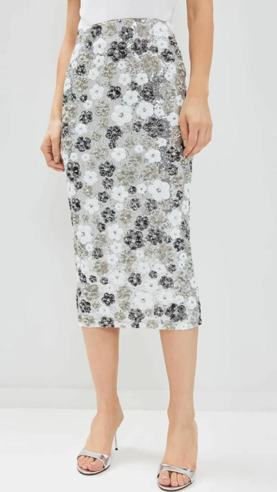 Le Superbe Women's Winter Liza Skirt - Elegant Garden-Inspired Design for Cold Weather