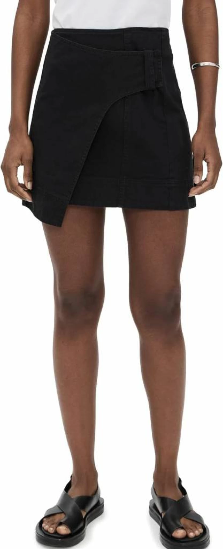 Apiece Apart Women's Mini Lahiri Skirt - Stylish Casual Denim Skirt for Women