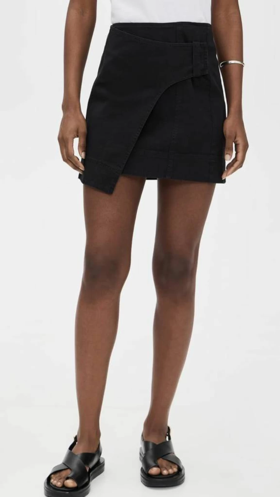 Apiece Apart Women's Mini Lahiri Skirt - Stylish Casual Denim Skirt for Women