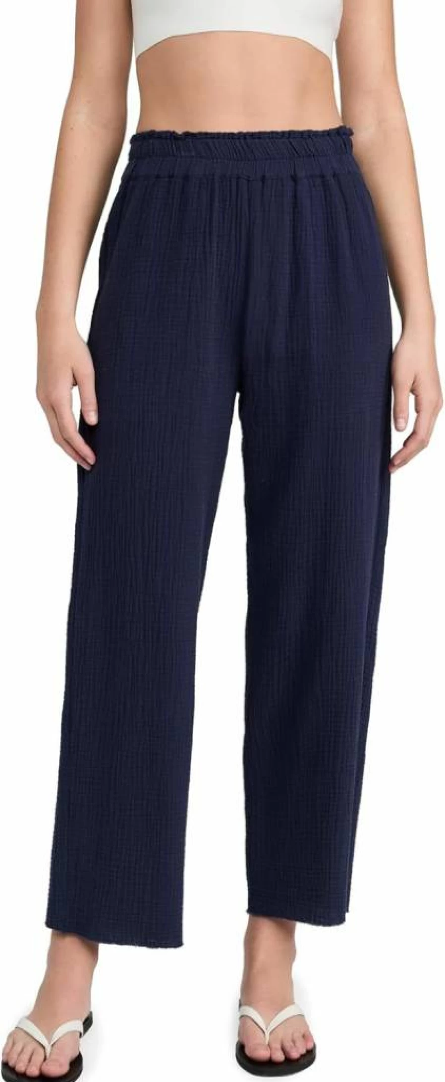 Rails Women's High-Waisted Leon Crop Pants - Comfortable & Stylish Casual Trousers