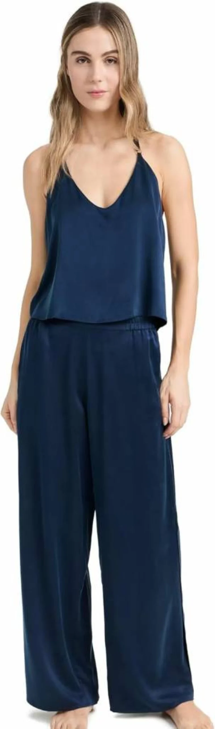 Lunya Women's Washable Silk Cami & Shorts Set - Luxurious Sleepwear Pajama Set