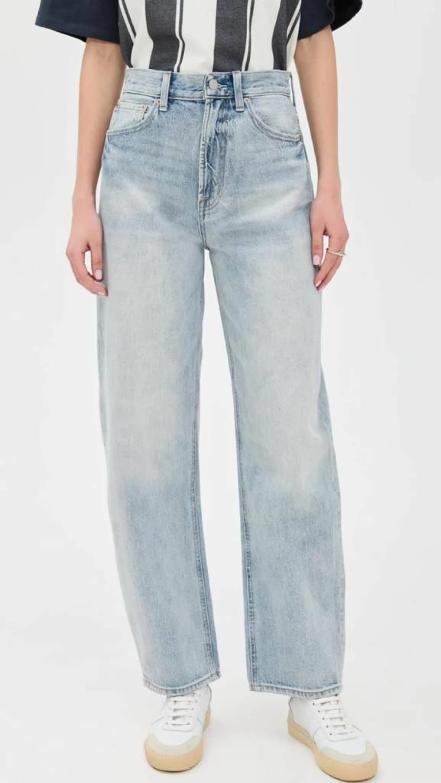 Pistola Denim Women's High-Rise Wes Jeans - Classic Blue Stretch Denim Skinny Fit Pants