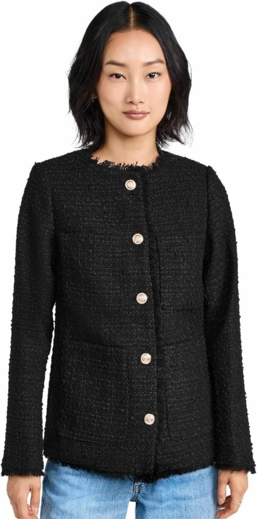 Line & Dot Women's Melody Lightweight Jacket - Stylish Casual Outerwear for Everyday Wear