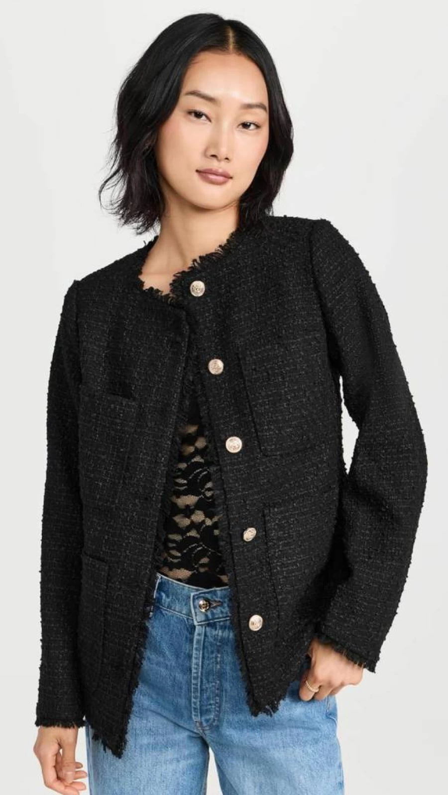Line & Dot Women's Melody Lightweight Jacket - Stylish Casual Outerwear for Everyday Wear