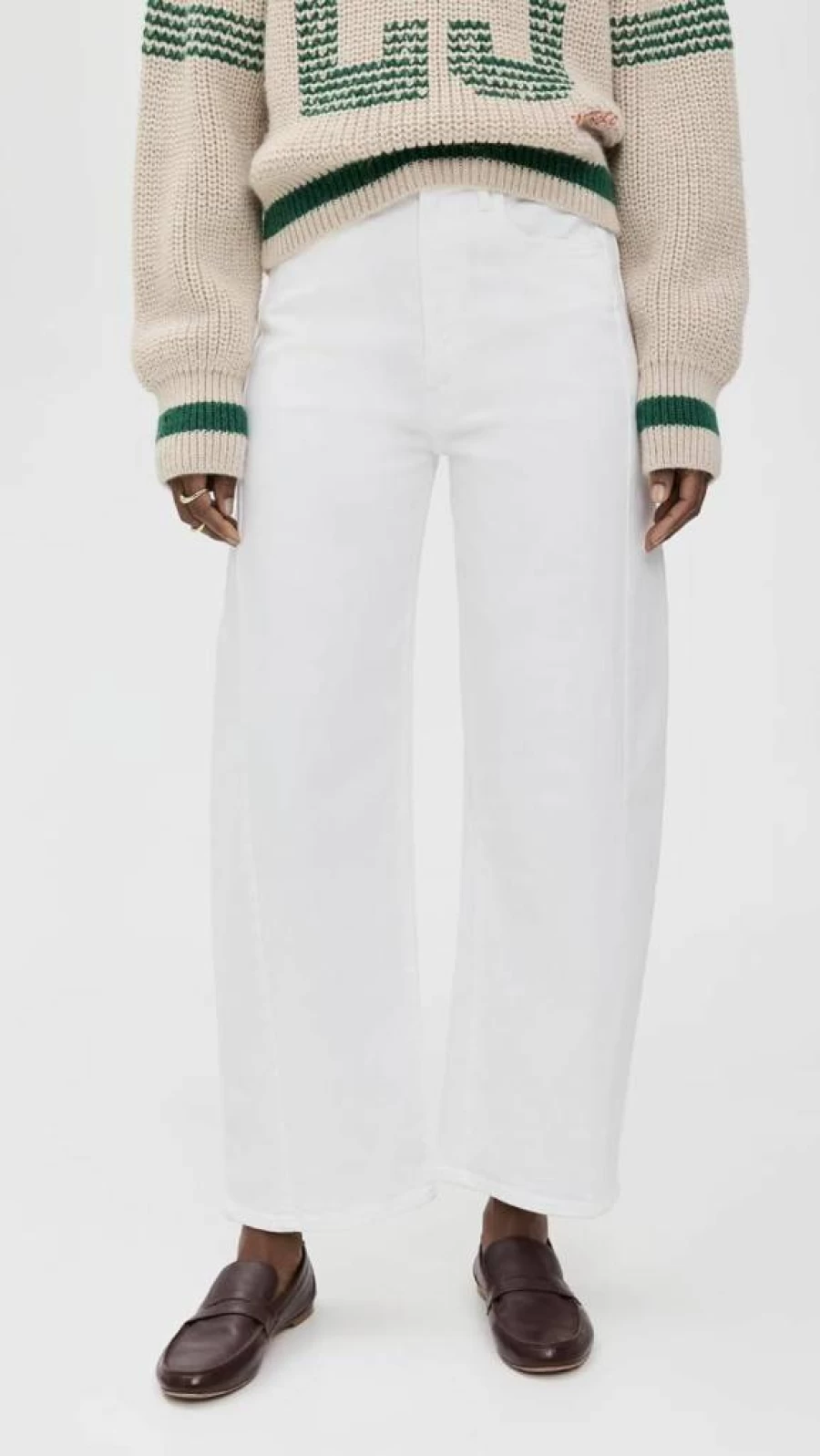 MOTHER Women's High-Rise Ankle Jeans - Slim Fit Cropped Denim Pants for Women