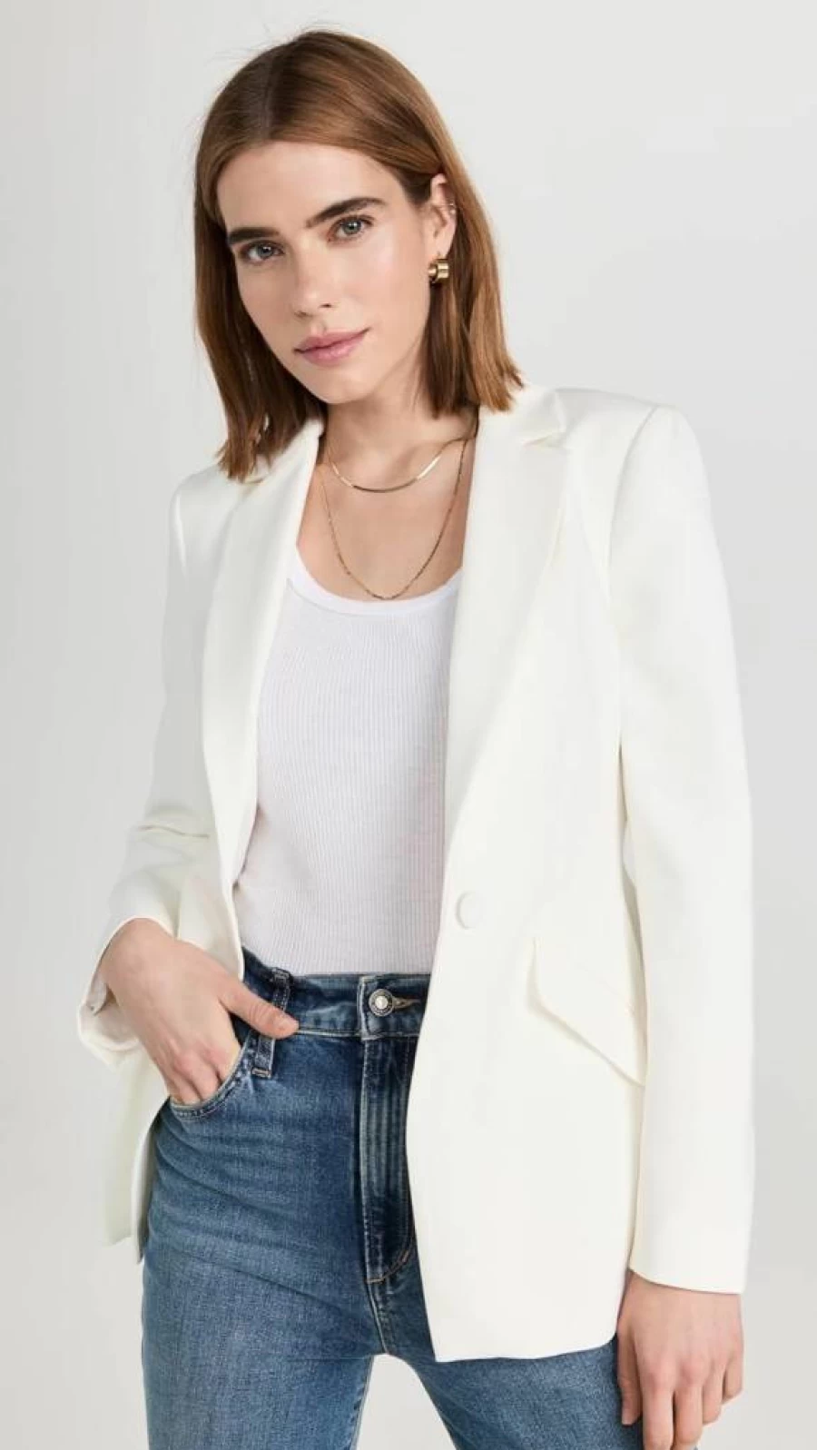 Favorite Daughter Women's Blazer - Classic Tailored Jacket for Office & Casual Wear