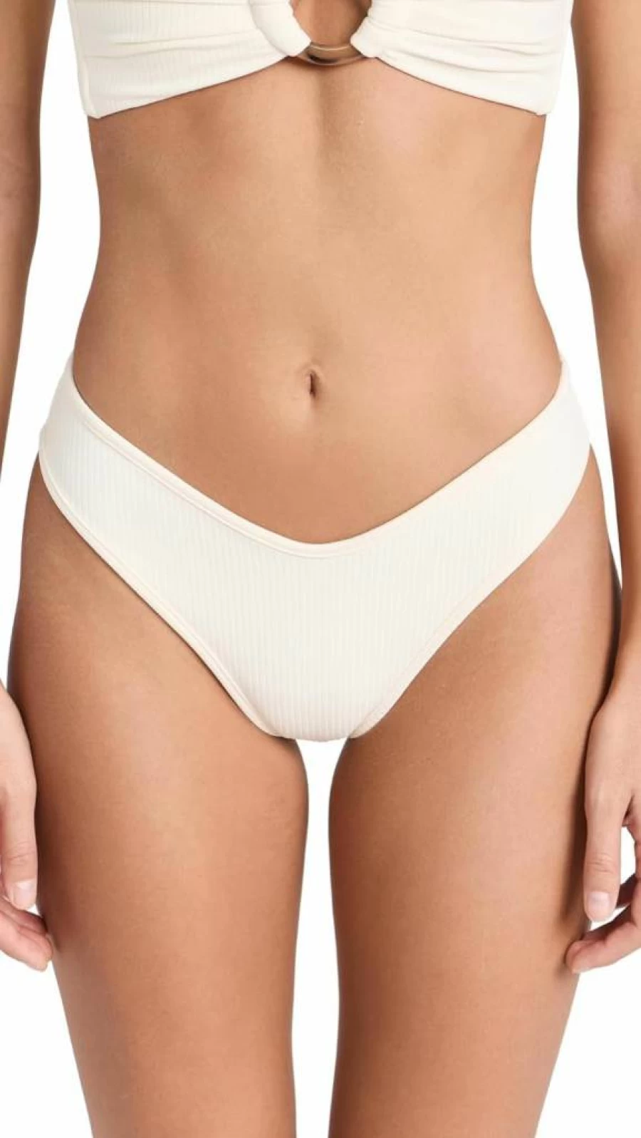 Montce Women's High-Waisted Bikini Bottoms - Lulu Style Swimwear for Women