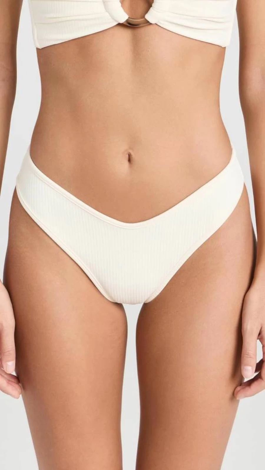 Montce Women's High-Waisted Bikini Bottoms - Lulu Style Swimwear for Women