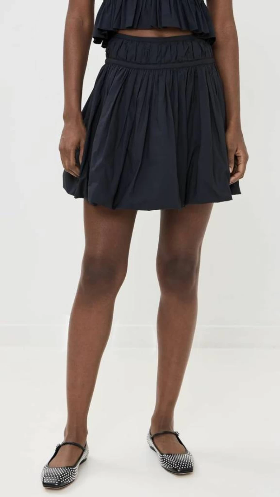 Merlette Women's Lunade Skirt - Elegant Flowy Midi Skirt for Women