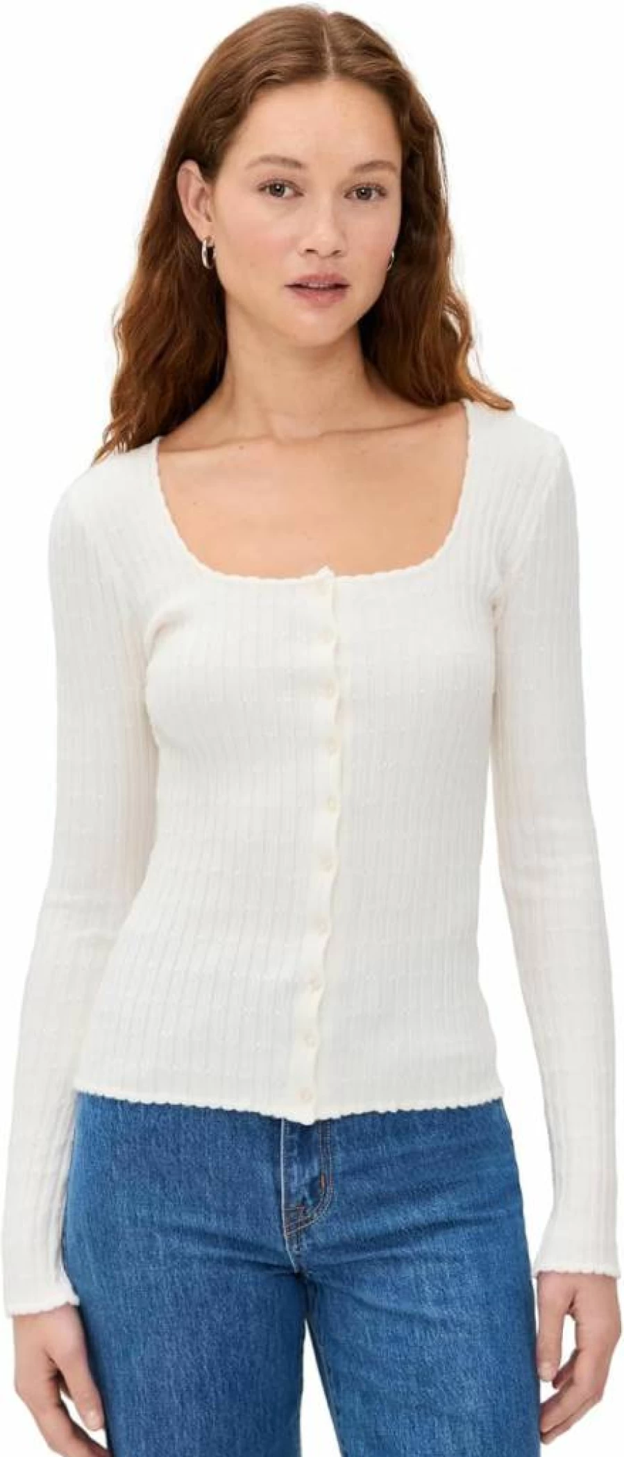 Z SUPPLY Women's Emelie Sweater | Soft Casual Knit Pullover | Cozy Crewneck Top