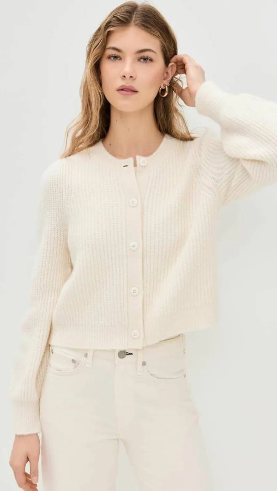 LE JEAN Women's Cozy Jasmine Cardigan - Soft Knit Sweater for Casual Comfort