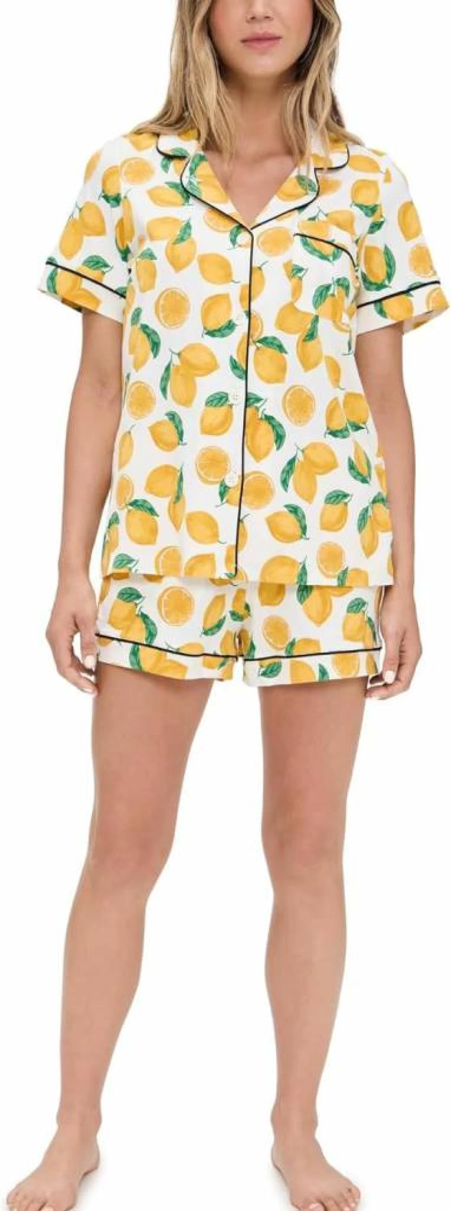 BedHead Pajamas Women's Cotton Shorty PJ Set - Classic Jersey Knit Sleepwear