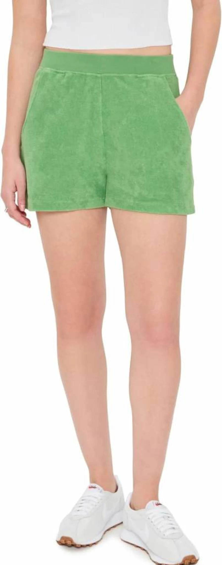 KULE Women's Terry Venus Shorts - Comfortable Casual Summer Shorts for Women