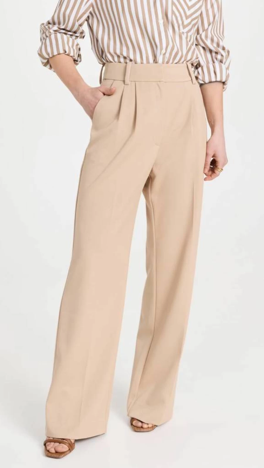 Favorite Daughter Women's Petite Pants - The Favorite High-Waisted Slim Fit Trousers for Women