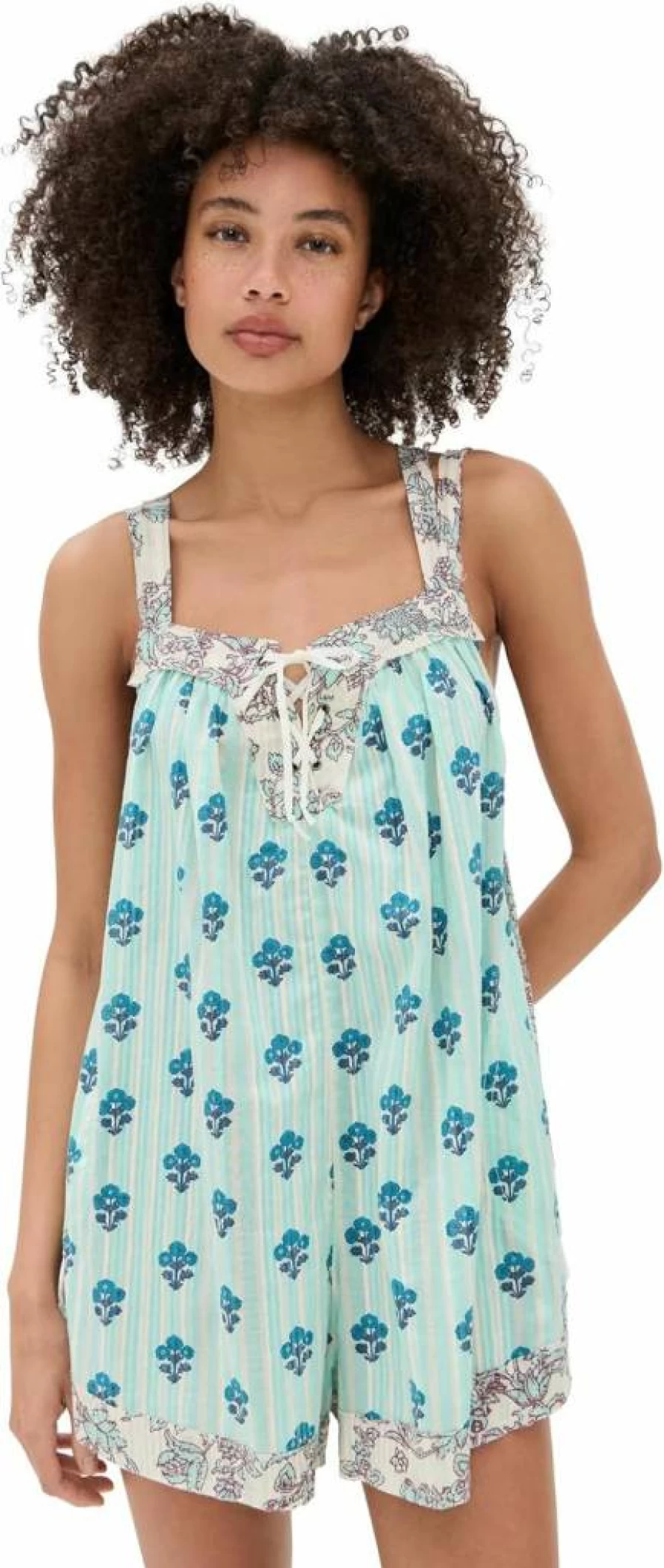 Free Women's Port Au Prince Romper Jumpsuit by Free People - Boho Chic One Piece Outfit