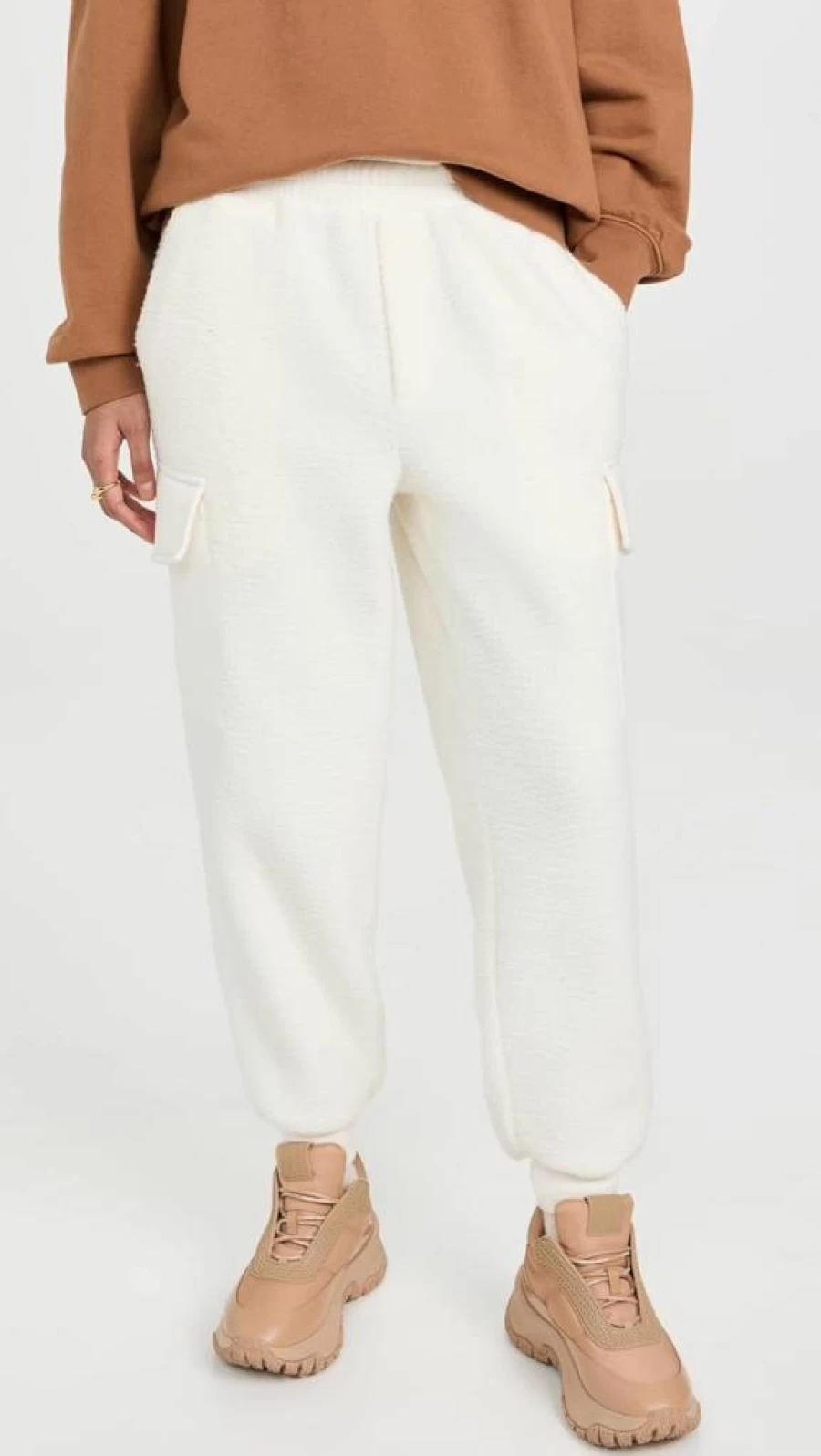 Varley Women's Samson Relaxed Fleece Pants - Cozy Casual Lounge Pants for Women