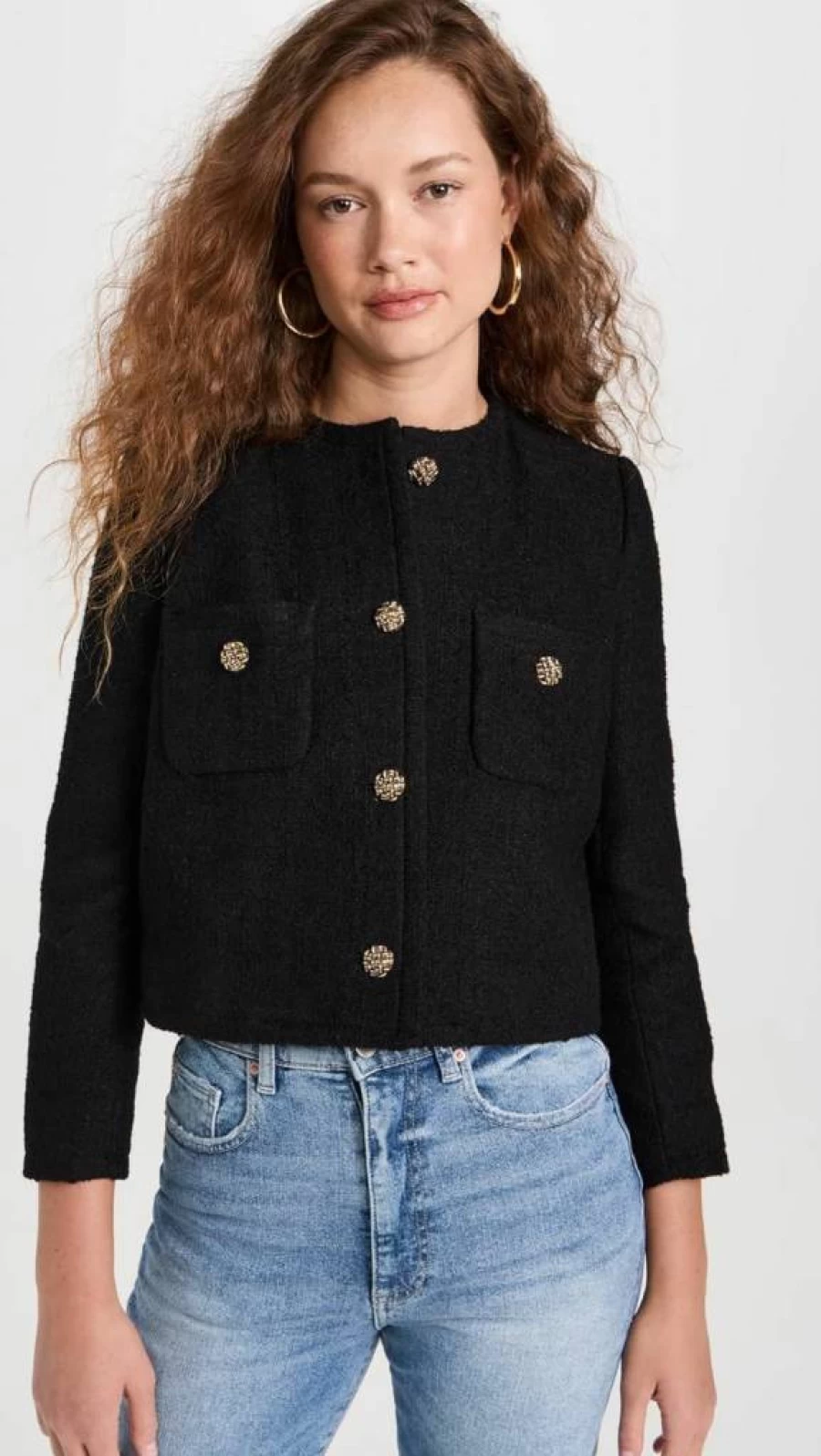 ba&sh Women's Meredith Jacket - Stylish Casual Outerwear Coat for Women