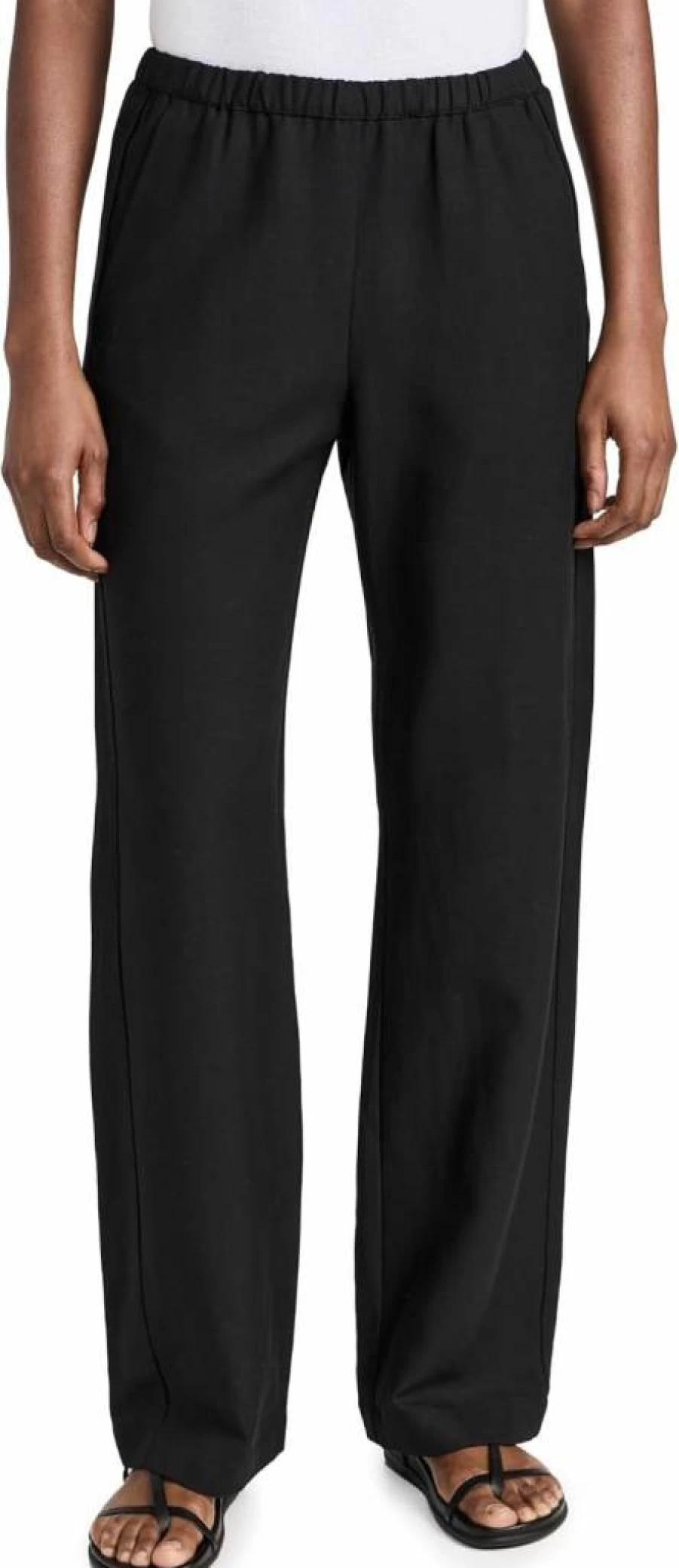 Enza Costa Women's Comfortable Twill Everyday Pants for Casual Wear