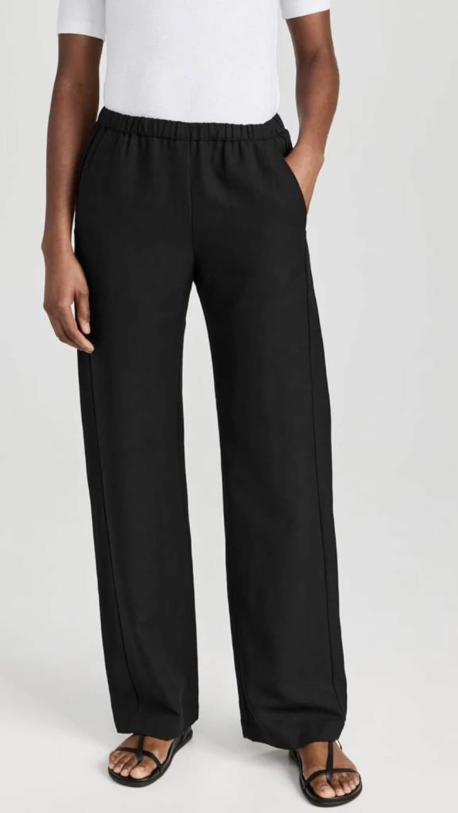 Enza Costa Women's Comfortable Twill Everyday Pants for Casual Wear