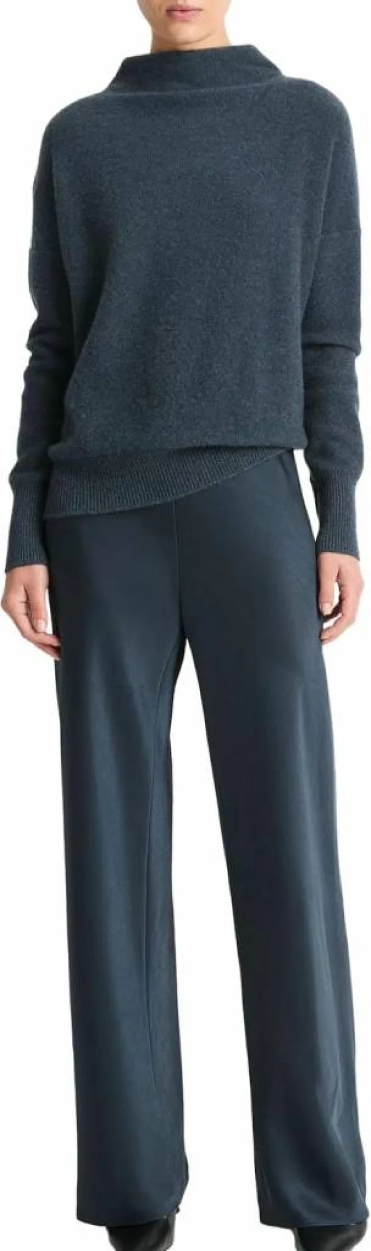 Vince Women's Fluid Bias-Cut Dress Pants - Elegant High-Waisted Trousers for Office & Casual Wear