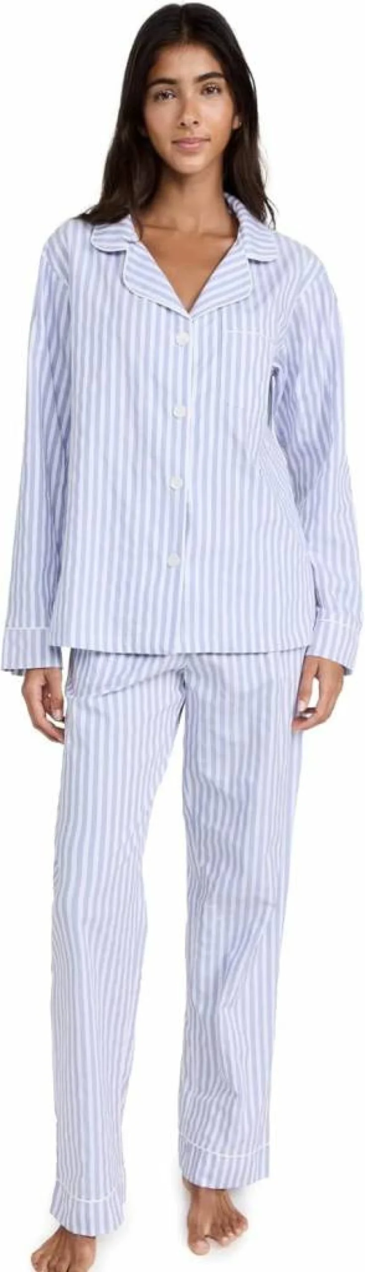 BedHead Pajamas Women's Classic Striped Pajama Set - Comfortable Sleepwear for Women