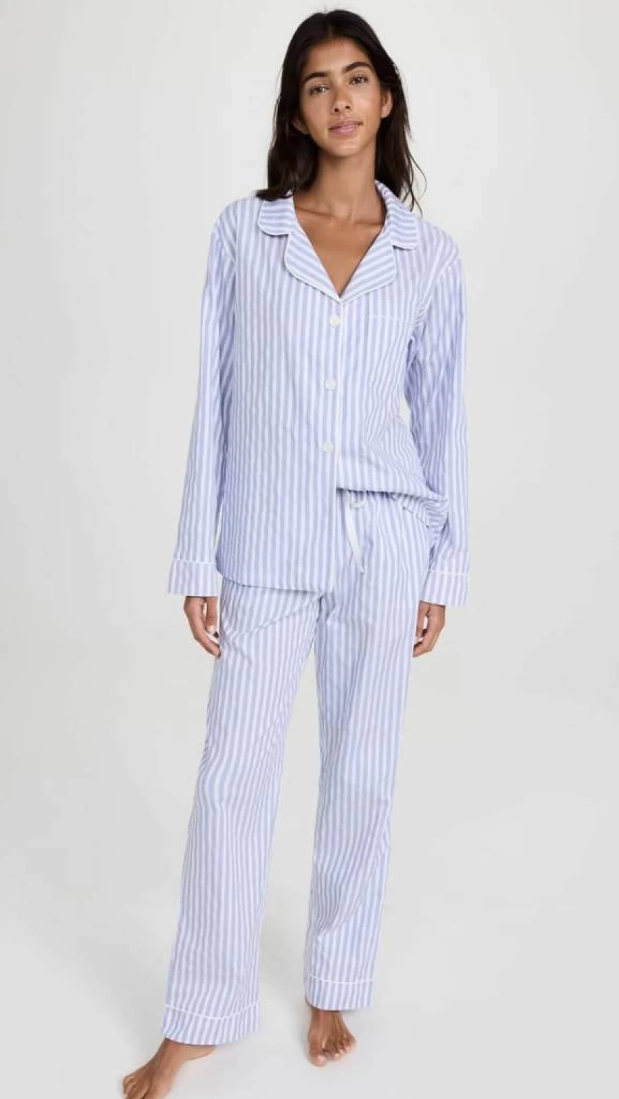 BedHead Pajamas Women's Classic Striped Pajama Set - Comfortable Sleepwear for Women