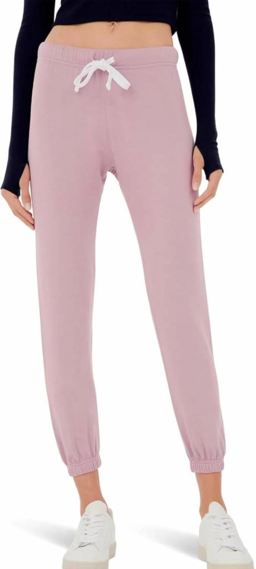 SPLITS59 Women's Sonja High-Waisted Fleece Sweatpants - Soft Lounge Pants for Comfort & Style
