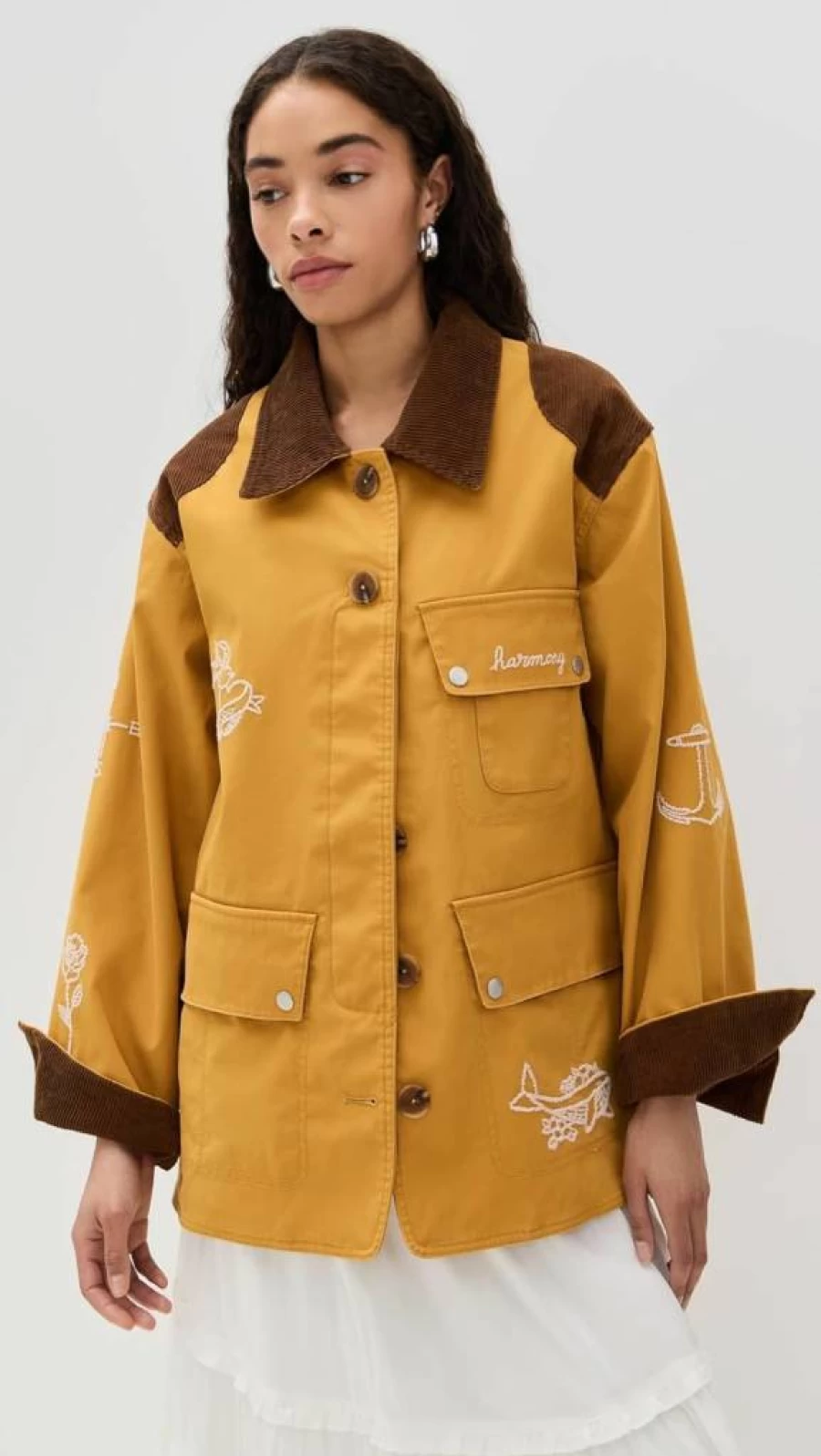Sea Women's Clyde Waterproof Lighthouse Print Jacket – Windproof Outdoor Coat