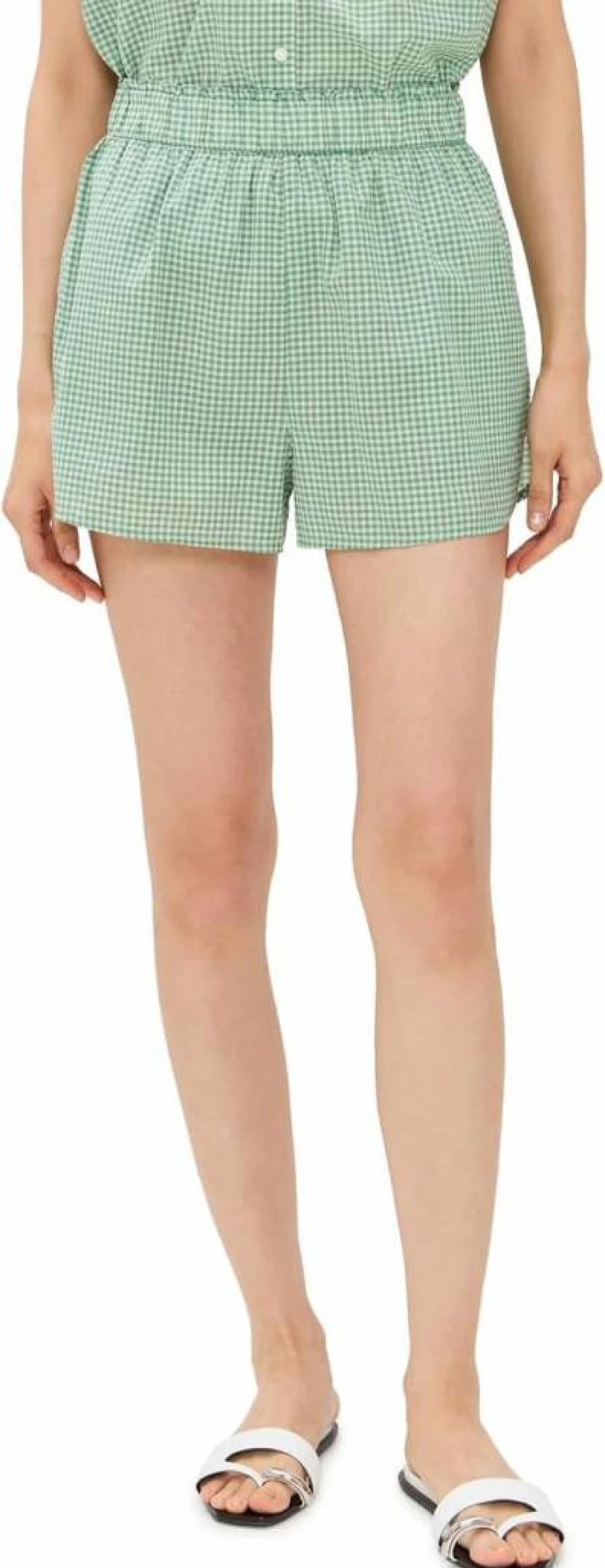 Birds Of Paradise Women's Lucy High-Waisted Denim Shorts - Vintage Blue Distressed Summer Casual Shorts