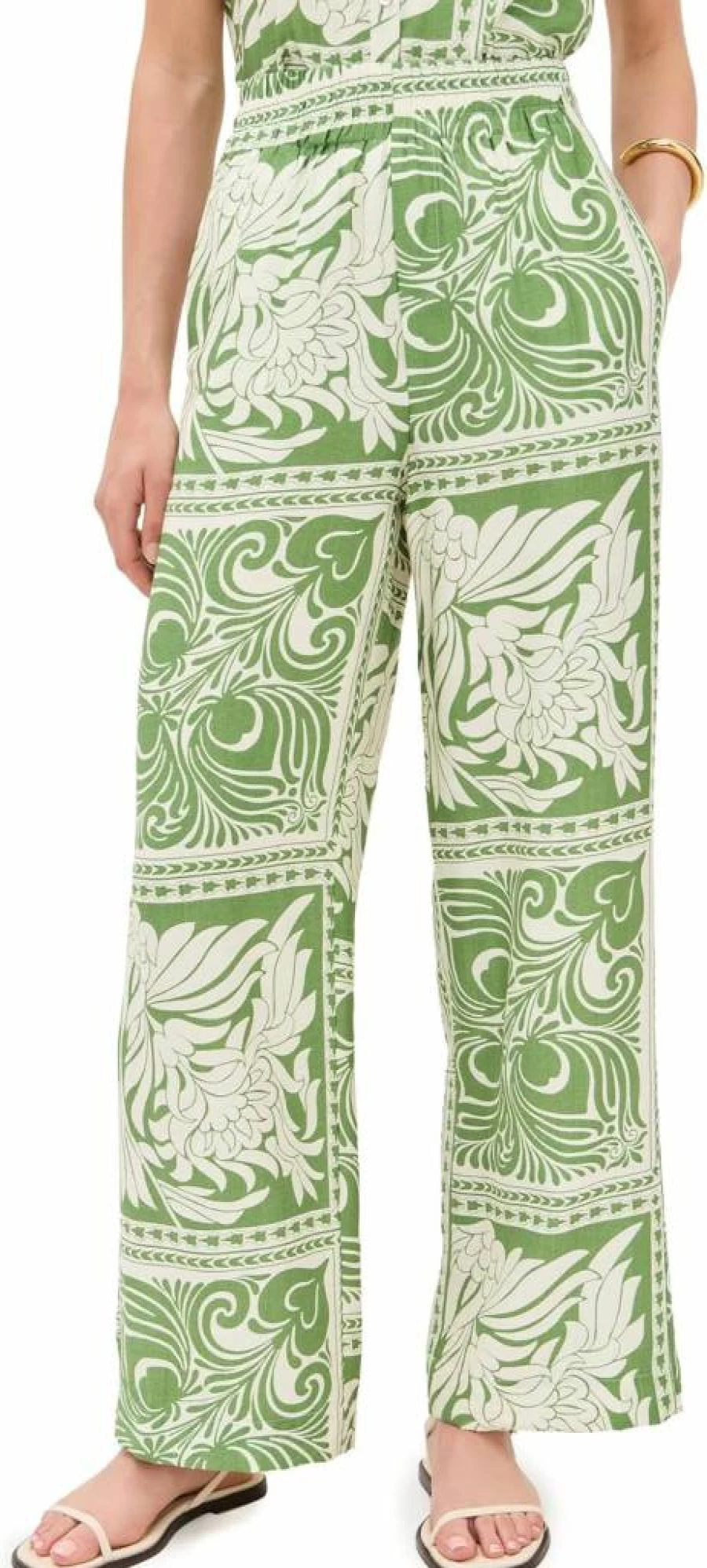 Little Lies Women's Phoebe Pants - High-Waisted Slim Fit Trousers for Women