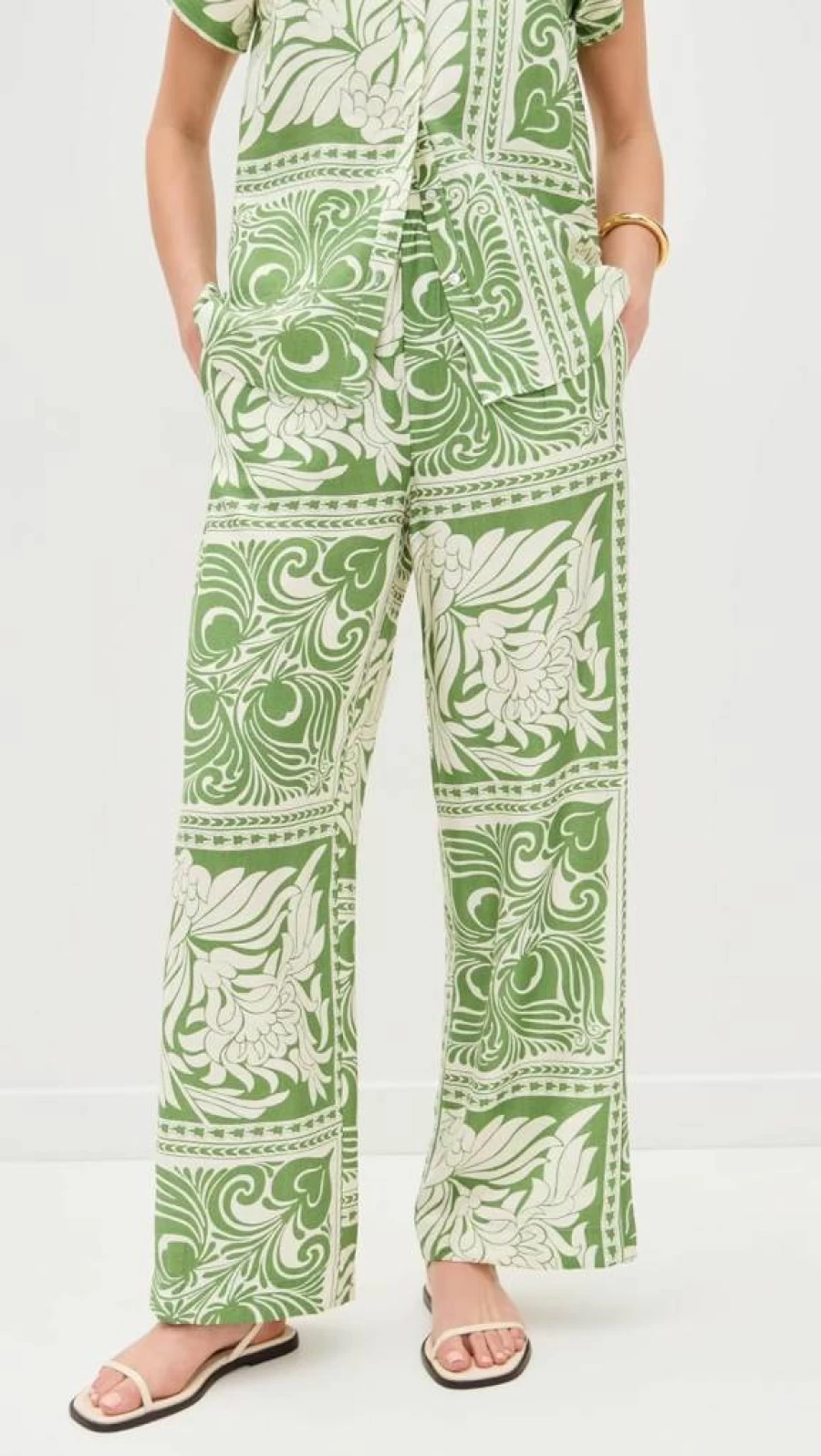 Little Lies Women's Phoebe Pants - High-Waisted Slim Fit Trousers for Women