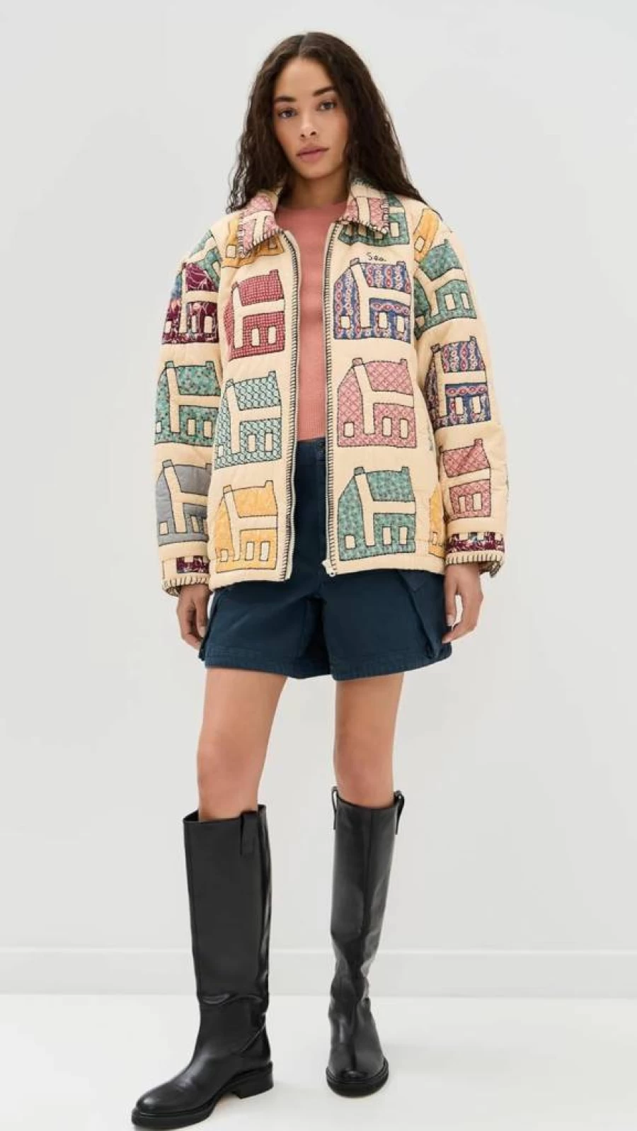 Sea Women's Anneliese Quilted Jacket - Water-Resistant Winter Coat with Hood