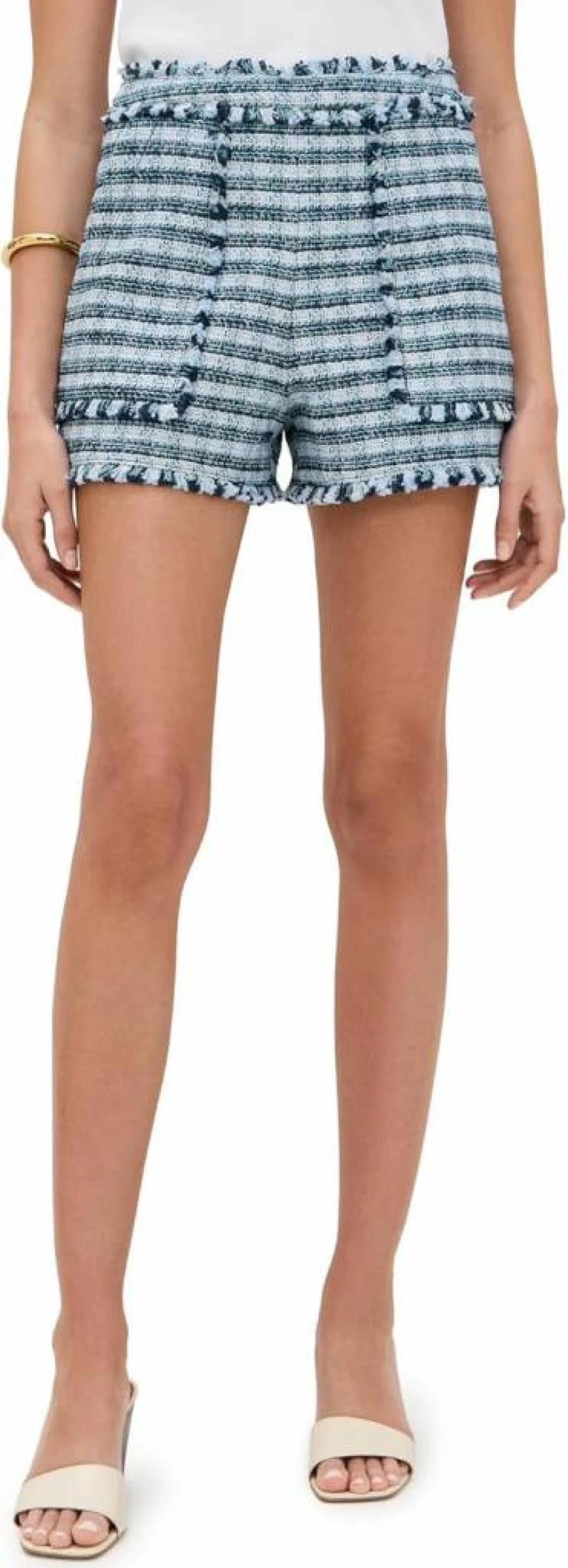 Cinq a Sept Women's Matilda Tweed Allen Shorts - High-Waisted Designer Shorts for Women
