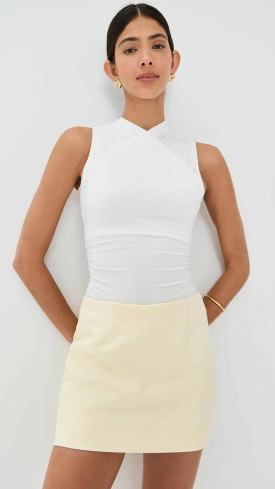 LE BOP Women's Naomi Top - Stylish Casual Blouse for Women