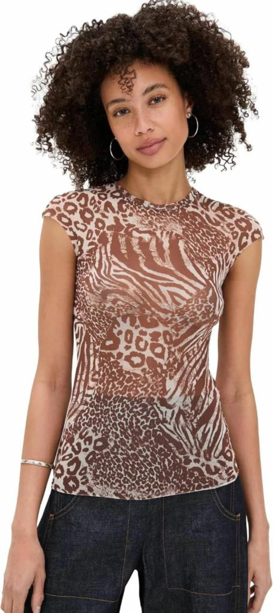 AFRM Women's Nina Top - Stylish Casual Blouse for Everyday Wear
