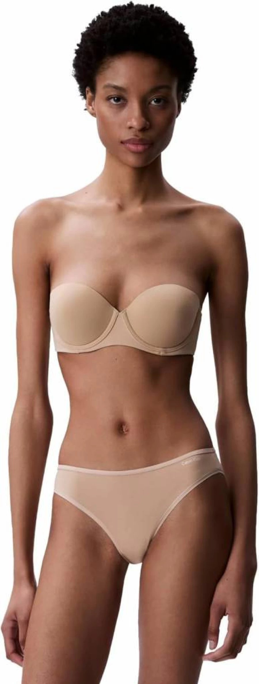 Calvin Klein Underwear Women's Strapless Convertible Push-Up Bra - Perfect Fit Comfort & Lift