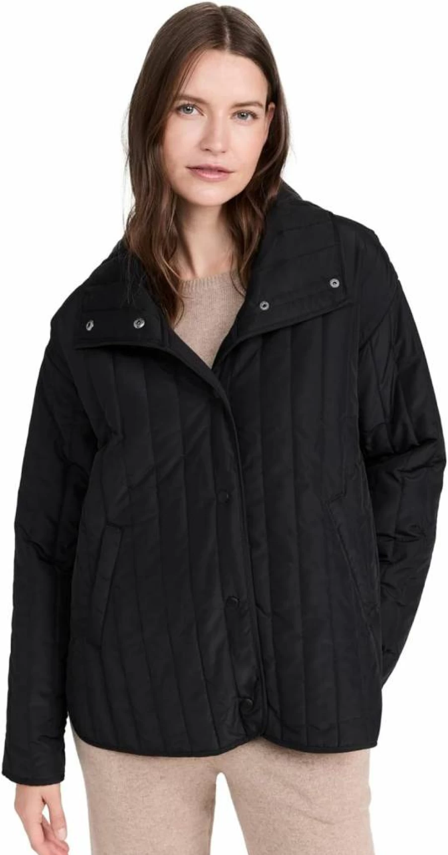 Splendid Women's X Cella Jane Quilted Jacket - Lightweight Stylish Outerwear for Women