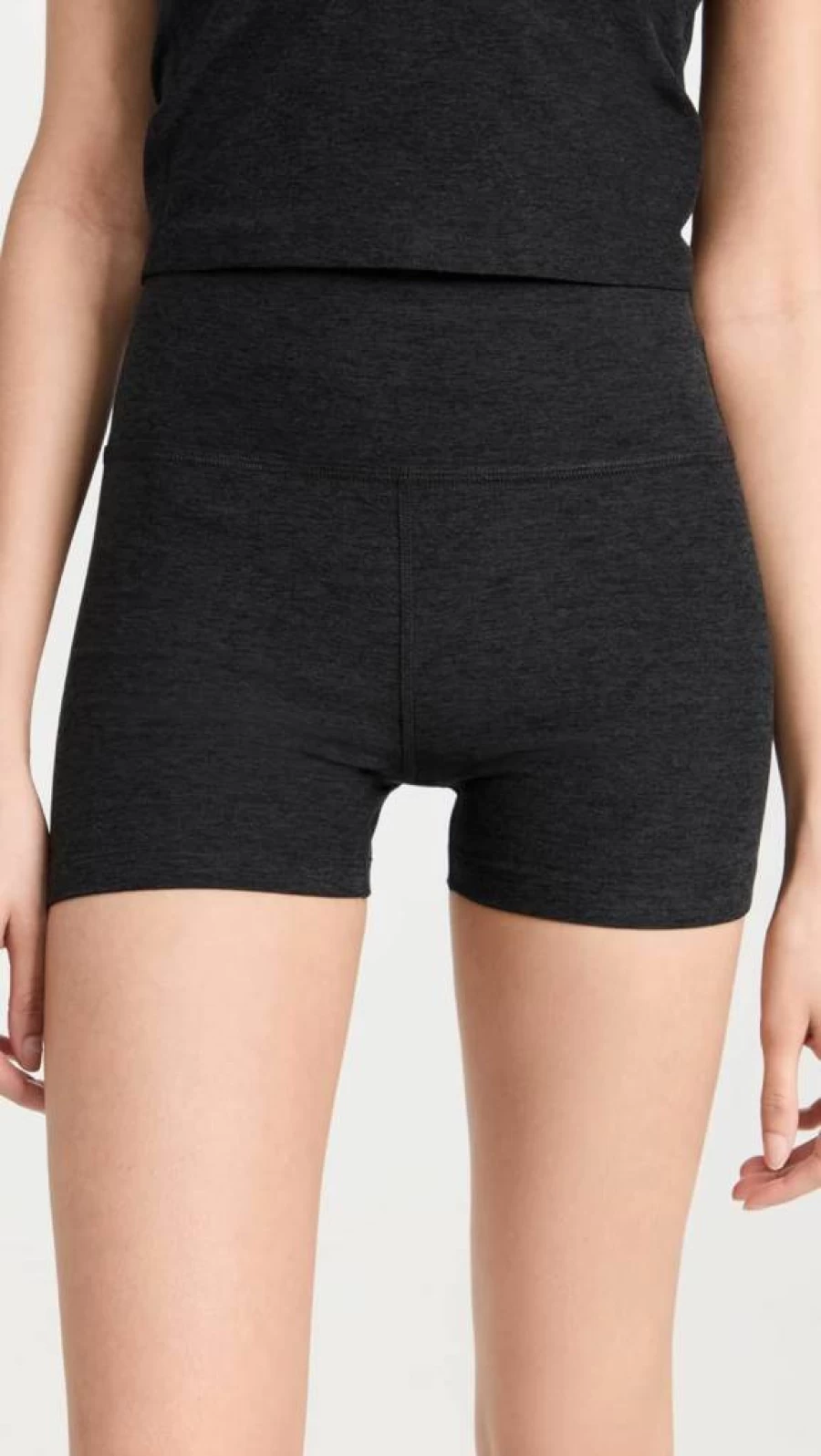 Beyond Yoga Women's Spacedye High-Waisted Running Shorts for Comfort & Performance