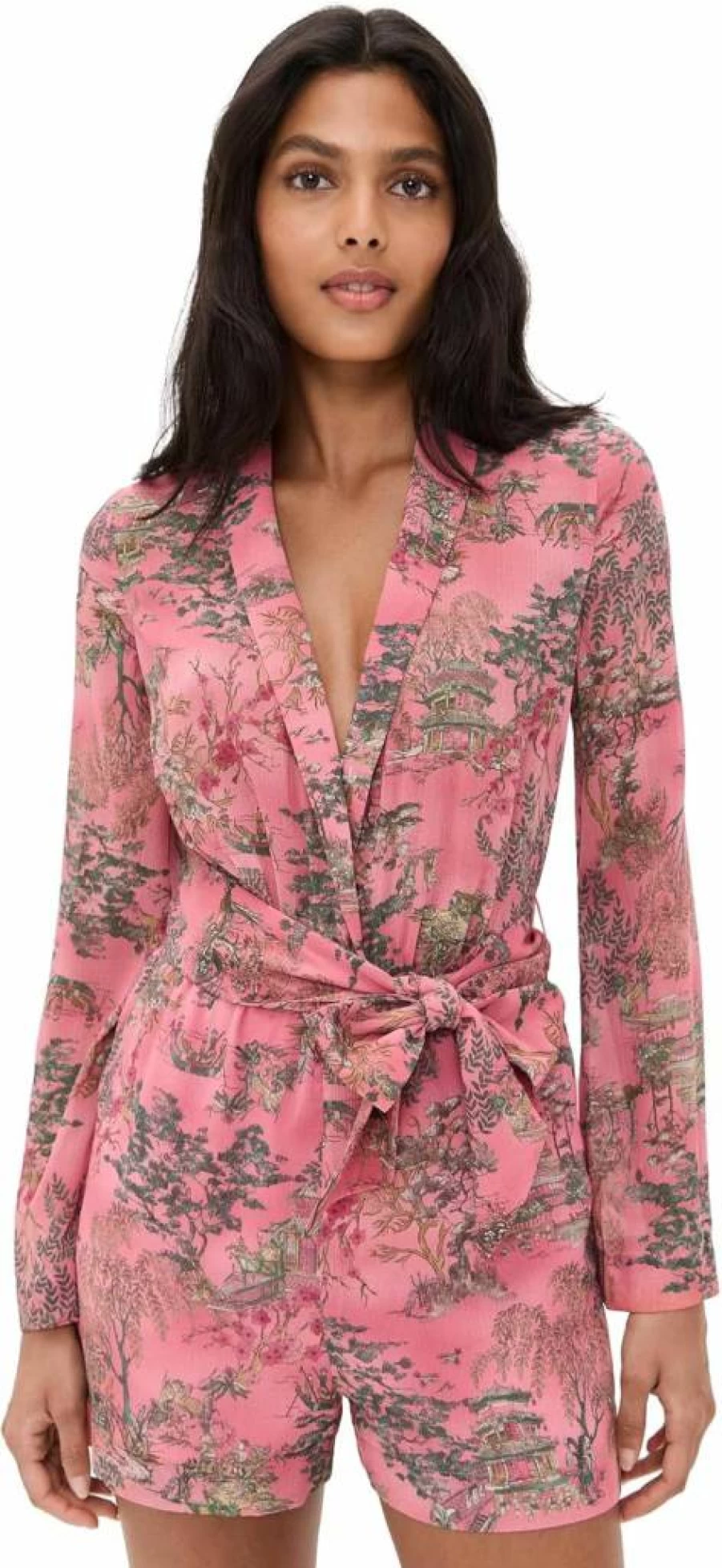 L'AGENCE Women's Arabell Romper - Stylish Summer Jumpsuit for Women