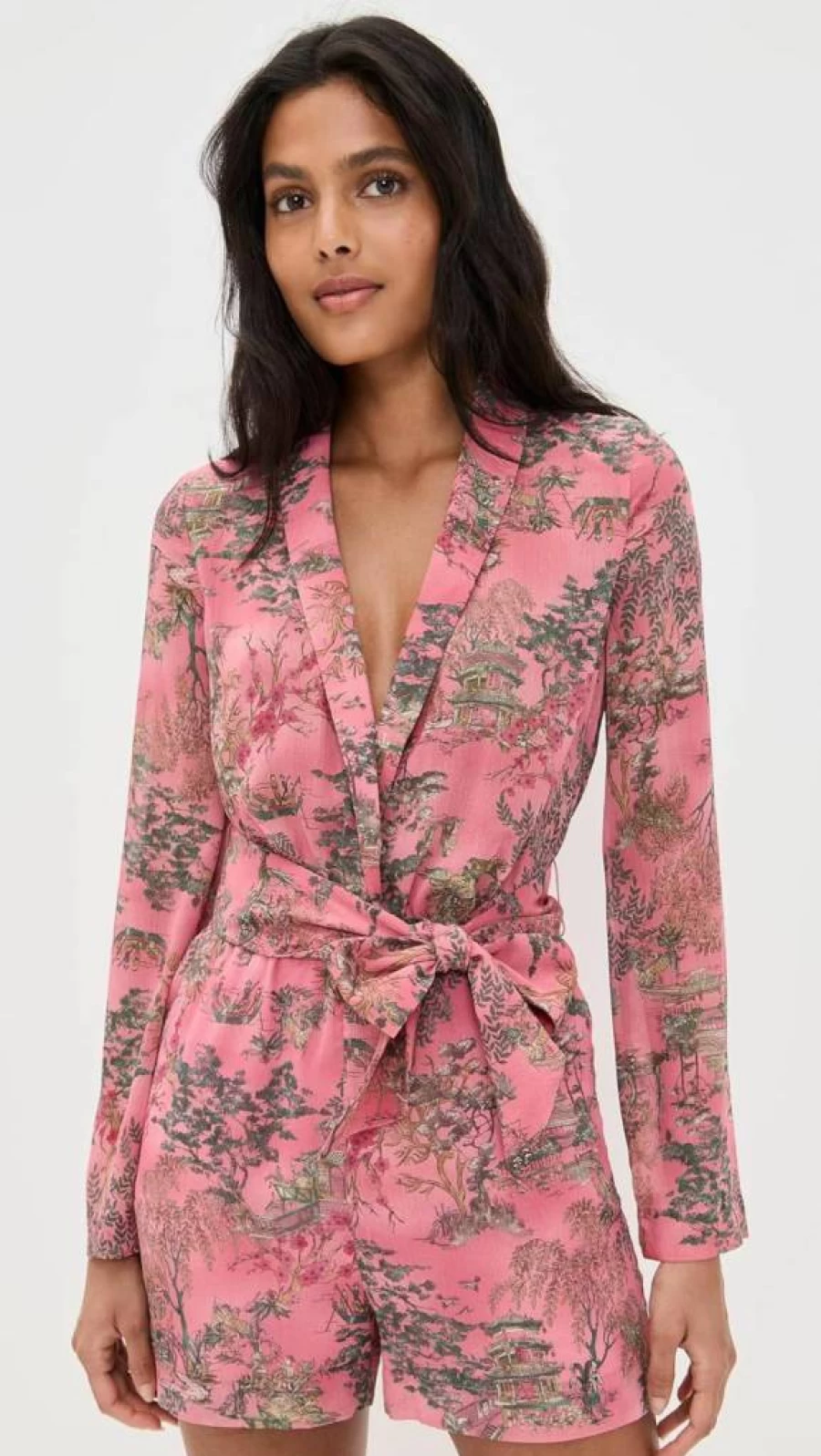 L'AGENCE Women's Arabell Romper - Stylish Summer Jumpsuit for Women