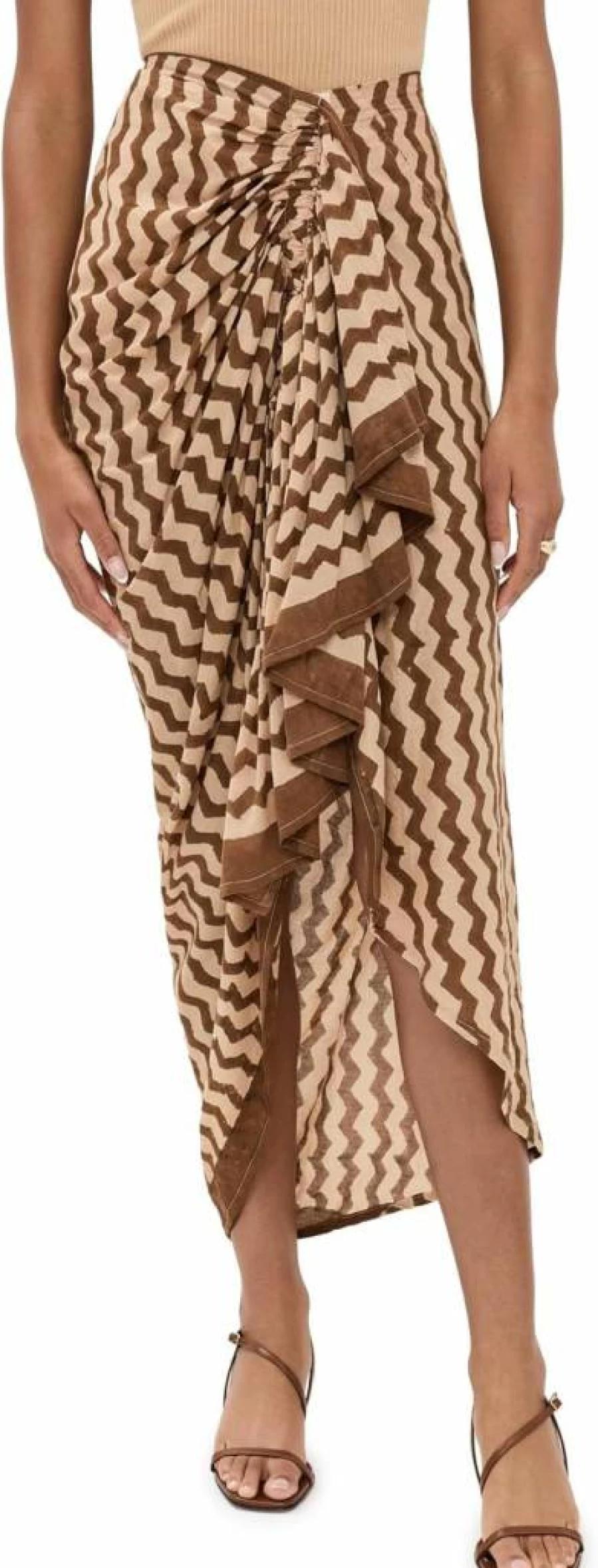 Guadalupe Design Women's Kenya Pareo Skirt – Stylish & Comfortable Beach Wrap Skirt