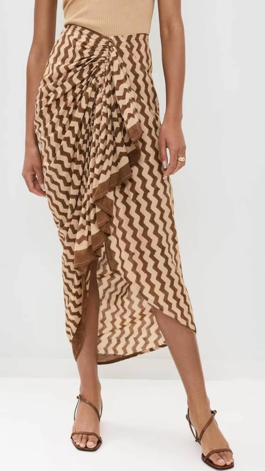 Guadalupe Design Women's Kenya Pareo Skirt – Stylish & Comfortable Beach Wrap Skirt
