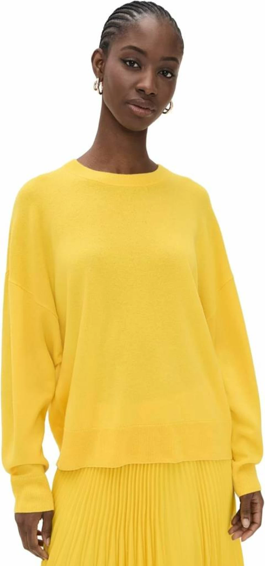 Jenni Kayne Women's Marina Cashmere Crewneck Sweater - Soft Luxury Knitwear