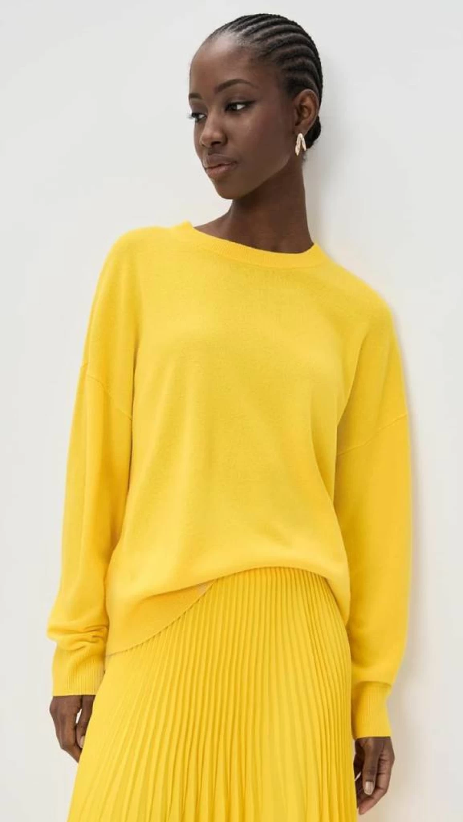 Jenni Kayne Women's Marina Cashmere Crewneck Sweater - Soft Luxury Knitwear
