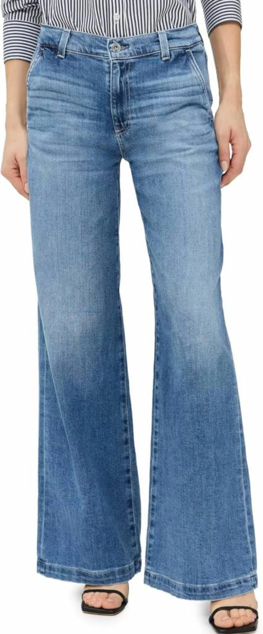 AG Adriano Goldschmied Women's Stella High-Rise Skinny Jeans - Classic Blue Denim Pants