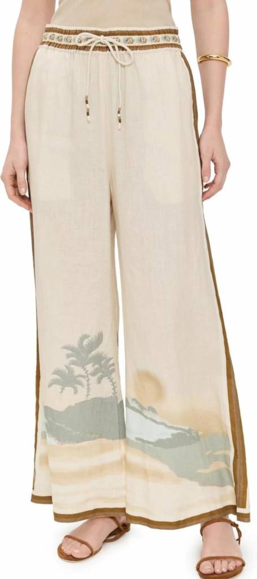 Las Surenas Women's Ipanema Pants - Stylish & Comfortable High-Waisted Beach Trousers